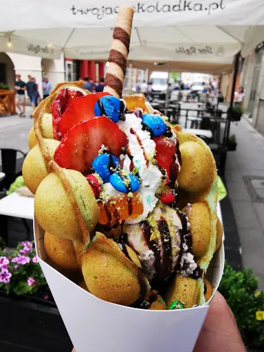 Ice rolls & Twojaczekoladka- lody tajskie, Czekoladziarnia